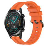 Cinturino in silicone a strisce concave da 20 mm, For Huawei Watch GT2 42mm, For Huawei Watch 2