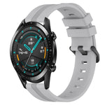 Cinturino in silicone a strisce concave da 20 mm, For Huawei Watch GT2 42mm, For Huawei Watch 2