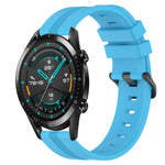 Cinturino in silicone a strisce concave da 20 mm, For Huawei Watch GT2 42mm, For Huawei Watch 2