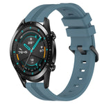 Cinturino in silicone a strisce concave da 20 mm, For Huawei Watch GT2 42mm, For Huawei Watch 2
