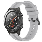 Cinturino in silicone a strisce concave da 20 mm, For Huawei Watch GT2 42mm, For Huawei Watch 2