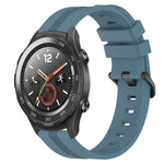Cinturino in silicone a strisce concave da 20 mm, For Huawei Watch GT2 42mm, For Huawei Watch 2