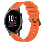 Cinturino in silicone a strisce concave da 20 mm, For Honor Watch ES, For Honor MagicWatch2 42mm