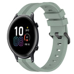 Cinturino in silicone a strisce concave da 20 mm, For Honor Watch ES, For Honor MagicWatch2 42mm
