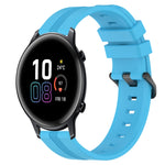 Cinturino in silicone a strisce concave da 20 mm, For Honor Watch ES, For Honor MagicWatch2 42mm