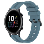 Cinturino in silicone a strisce concave da 20 mm, For Honor Watch ES, For Honor MagicWatch2 42mm