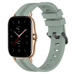 Cinturino in silicone a strisce concave da 20 mm, For Amazfit GTS 2, For Amazfit GTS