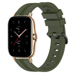 Cinturino in silicone a strisce concave da 20 mm, For Amazfit GTS 2, For Amazfit GTS