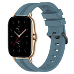 Cinturino in silicone a strisce concave da 20 mm, For Amazfit GTS 2, For Amazfit GTS
