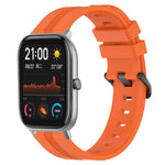 Cinturino in silicone a strisce concave da 20 mm, For Amazfit GTS 2, For Amazfit GTS