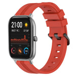 Cinturino in silicone a strisce concave da 20 mm, For Amazfit GTS 2, For Amazfit GTS