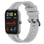 Cinturino in silicone a strisce concave da 20 mm, For Amazfit GTS 2, For Amazfit GTS