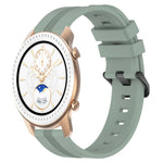 Cinturino in silicone a strisce concave da 20 mm, For Amazfit GTR 42mm, For Amazfit Pop Pro