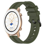 Cinturino in silicone a strisce concave da 20 mm, For Amazfit GTR 42mm, For Amazfit Pop Pro