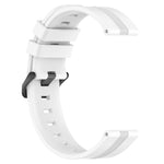 Cinturino in silicone a strisce concave da 20 mm, For Garmin Vivomove Sport, For Garmin Venu 2 Plus