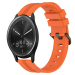 Cinturino in silicone a strisce concave da 20 mm, For Garmin Vivomove Sport, For Garmin Venu 2 Plus