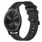 Cinturino in silicone a strisce concave da 20 mm, For Garmin Vivomove Sport, For Garmin Venu 2 Plus