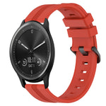 Cinturino in silicone a strisce concave da 20 mm, For Garmin Vivomove Sport, For Garmin Venu 2 Plus