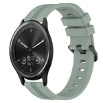 Cinturino in silicone a strisce concave da 20 mm, For Garmin Vivomove Sport, For Garmin Venu 2 Plus