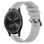 Cinturino in silicone a strisce concave da 20 mm, For Garmin Vivomove Sport, For Garmin Venu 2 Plus