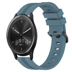 Cinturino in silicone a strisce concave da 20 mm, For Garmin Vivomove Sport, For Garmin Venu 2 Plus