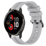 Cinturino in silicone a strisce concave da 20 mm, For Garmin Vivomove Sport, For Garmin Venu 2 Plus