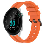 Cinturino in silicone a strisce concave da 20 mm, For Garmin Forerunner 55, For Garmin Venu