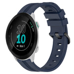 Cinturino in silicone a strisce concave da 20 mm, For Garmin Forerunner 55, For Garmin Venu