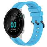 Cinturino in silicone a strisce concave da 20 mm, For Garmin Forerunner 55, For Garmin Venu