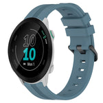 Cinturino in silicone a strisce concave da 20 mm, For Garmin Forerunner 55, For Garmin Venu