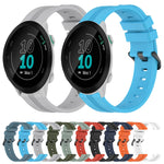 Cinturino in silicone a strisce concave da 20 mm, For Garmin Forerunner 55, For Garmin Venu