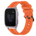 Cinturino in silicone a strisce concave da 20 mm, For Garmin Venu SQ, For Garmin Garminmove Luxe