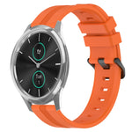 Cinturino in silicone a strisce concave da 20 mm, For Garmin Venu SQ, For Garmin Garminmove Luxe