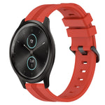 Cinturino in silicone a strisce concave da 20 mm, For Garmin Garminmove Style, For Garmin Forerunner 645 Music