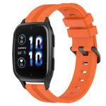Cinturino in silicone a strisce concave da 20 mm, For Garmin Forerunner Sq2, For Garmin Forerunner Sq2 Music