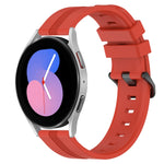 Cinturino in silicone a strisce concave da 20 mm, For Samsung Galaxy Watch5 40mm, For Samsung Galaxy Watch5 Pro 45mm