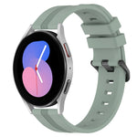 Cinturino in silicone a strisce concave da 20 mm, For Samsung Galaxy Watch5 40mm, For Samsung Galaxy Watch5 Pro 45mm