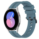 Cinturino in silicone a strisce concave da 20 mm, For Samsung Galaxy Watch5 40mm, For Samsung Galaxy Watch5 Pro 45mm