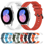 Cinturino in silicone a strisce concave da 20 mm, For Samsung Galaxy Watch5 40mm, For Samsung Galaxy Watch5 Pro 45mm