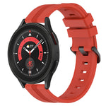 Cinturino in silicone a strisce concave da 20 mm, For Samsung Galaxy Watch5 40mm, For Samsung Galaxy Watch5 Pro 45mm
