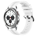 Cinturino in silicone a strisce concave da 20 mm, For Samsung  Galaxy Watch 4 Classic 42mm, For Samsung  Galaxy Watch 4 Classic 46mm