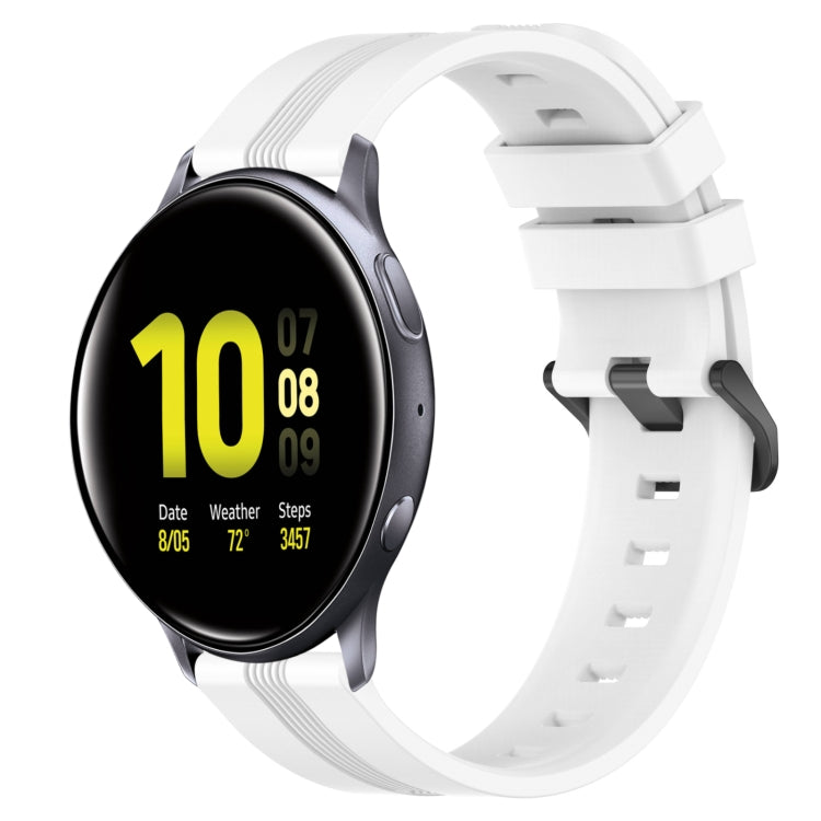 Cinturino in silicone 20mm per Samsung Galaxy Watch Active 2
