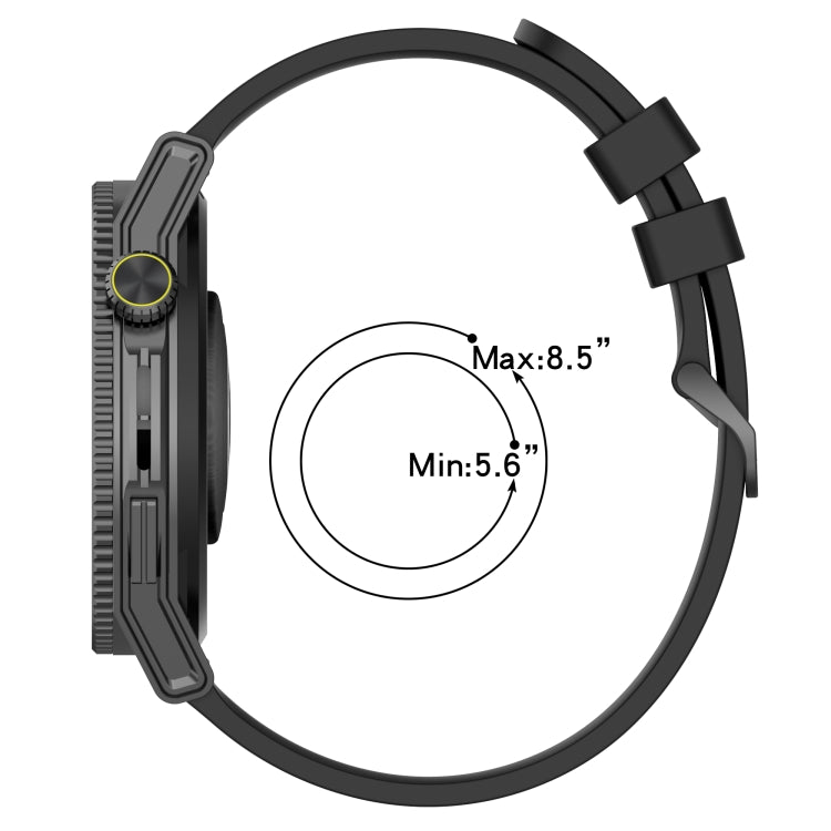 Cinturino in silicone a strisce concave da 20 mm, For Samsung Galaxy Watch Active 2 40mm, For Samsung Galaxy Watch Active 2 44mm