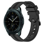 Cinturino in silicone a strisce concave da 20 mm, For Samsung Galaxy Watch 42mm, For Samsung Galaxy Watch 6 44mm
