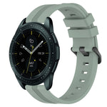Cinturino in silicone a strisce concave da 20 mm, For Samsung Galaxy Watch 42mm, For Samsung Galaxy Watch 6 44mm