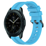 Cinturino in silicone a strisce concave da 20 mm, For Samsung Galaxy Watch 42mm, For Samsung Galaxy Watch 6 44mm