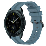 Cinturino in silicone a strisce concave da 20 mm, For Samsung Galaxy Watch 42mm, For Samsung Galaxy Watch 6 44mm