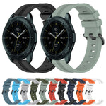 Cinturino in silicone a strisce concave da 20 mm, For Samsung Galaxy Watch 42mm, For Samsung Galaxy Watch 6 44mm