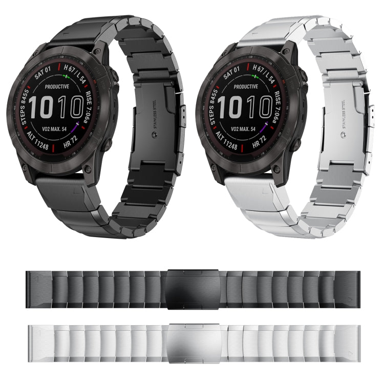 Cinturino in acciaio inossidabile con guscio di tartaruga da 26 mm, For Garmin Fenix 7X, For Garmin Enduro 2, For Garmin Tactix 7, For Garmin Tactix 7 Pro, For Garmin Fenix 7X Solar, For Garmin Tactix Delta, For Garmin Enduro, For Garmin Fenix 6X      ...