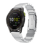 Cinturino in acciaio inossidabile con guscio di tartaruga da 26 mm, For Garmin Fenix 7X, For Garmin Enduro 2, For Garmin Tactix 7, For Garmin Tactix 7 Pro, For Garmin Fenix 7X Solar, For Garmin Tactix Delta, For Garmin Enduro, For Garmin Fenix 6X      ...